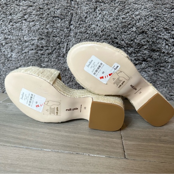 NWT Cult Gaia Cleia Platform Shoes - Picture 7 of 11